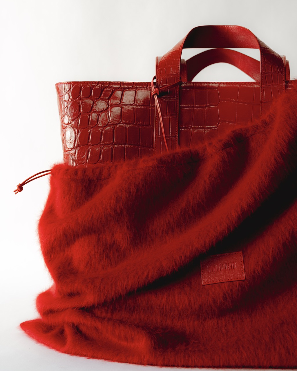 The bag's structured form